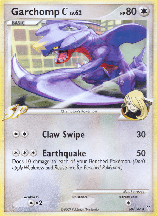 Garchomp C (60/147) [Platinum: Supreme Victors] Pokemon Single Pokémon  | Multizone: Comics And Games