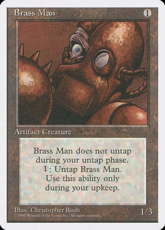 Brass Man [Fourth Edition] MTG Single Magic: The Gathering  | Multizone: Comics And Games