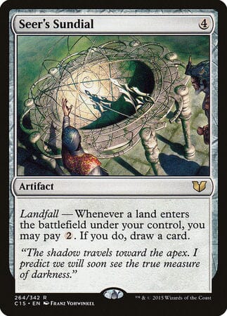 Seer's Sundial [Commander 2015] MTG Single Magic: The Gathering  | Multizone: Comics And Games