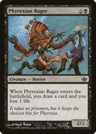 Phyrexian Rager [Duel Decks: Garruk vs. Liliana] MTG Single Magic: The Gathering  | Multizone: Comics And Games
