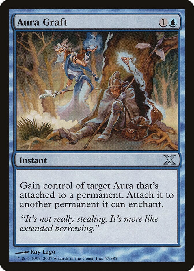 Aura Graft [Tenth Edition] MTG Single Magic: The Gathering  | Multizone: Comics And Games