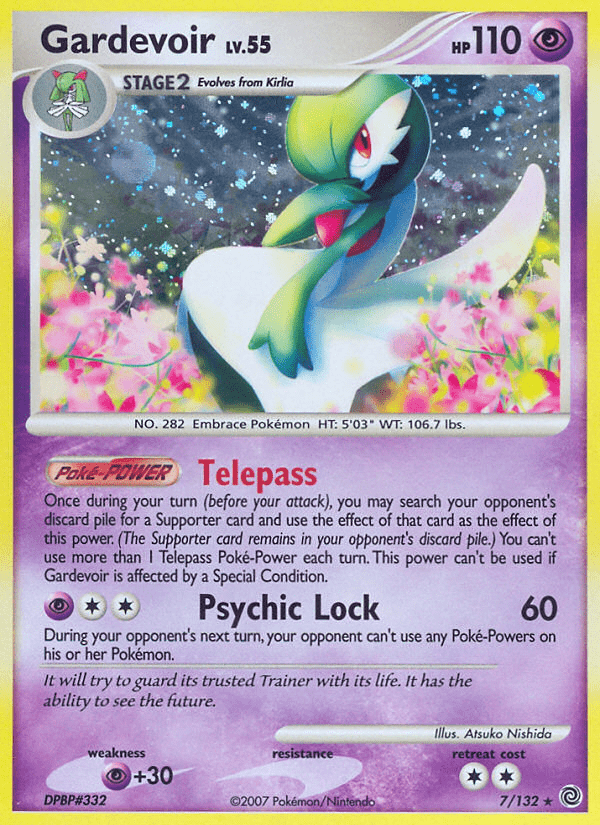 Gardevoir (7/132) [Diamond & Pearl: Secret Wonders] Pokemon Single Pokémon  | Multizone: Comics And Games