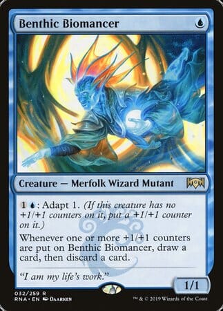 Benthic Biomancer [Ravnica Allegiance] MTG Single Magic: The Gathering  | Multizone: Comics And Games