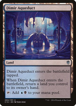 Dimir Aqueduct [Commander 2016] MTG Single Magic: The Gathering  | Multizone: Comics And Games