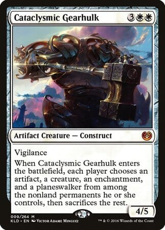 Cataclysmic Gearhulk [Kaladesh] MTG Single Magic: The Gathering  | Multizone: Comics And Games