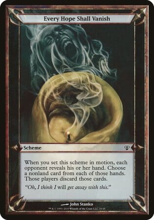 Every Hope Shall Vanish (Archenemy) [Archenemy Schemes] MTG Single Magic: The Gathering  | Multizone: Comics And Games