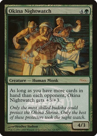 Okina Nightwatch [Arena League 2005] MTG Single Magic: The Gathering  | Multizone: Comics And Games