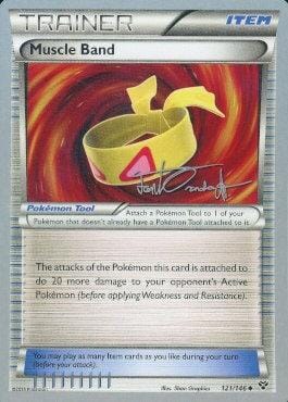 Muscle Band (121/146) (Trevgor - Trent Orndorff) [World Championships 2014] Pokemon Single Pokémon  | Multizone: Comics And Games