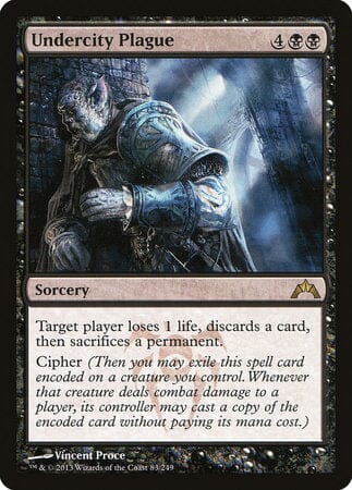 Undercity Plague [Gatecrash] MTG Single Magic: The Gathering  | Multizone: Comics And Games