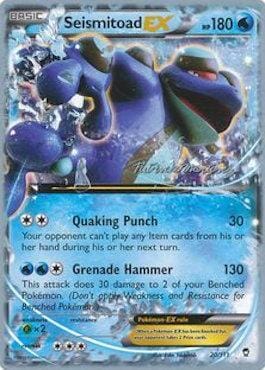 Seismitoad EX (20/111) (Punches 'n' Bites - Patrick Martinez) [World Championships 2015] Pokemon Single Pokémon  | Multizone: Comics And Games