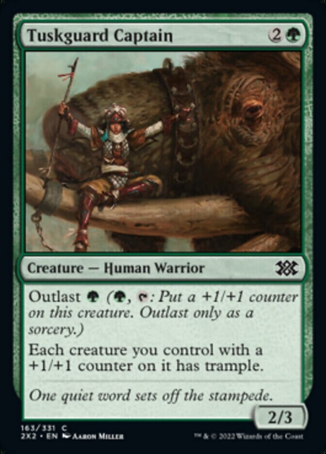 Tuskguard Captain [Double Masters 2022] MTG Single Magic: The Gathering  | Multizone: Comics And Games