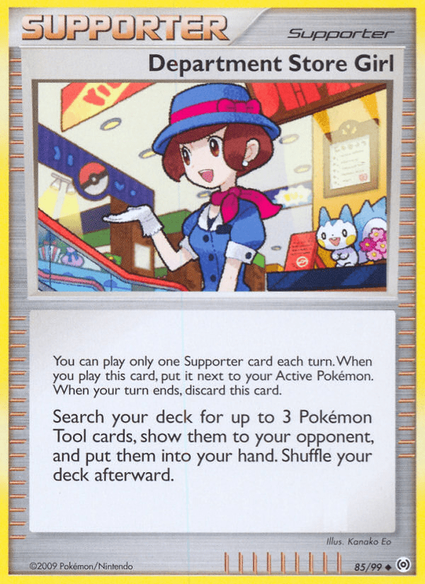 Department Store Girl (85/99) [Platinum: Arceus] Pokemon Single Pokémon  | Multizone: Comics And Games