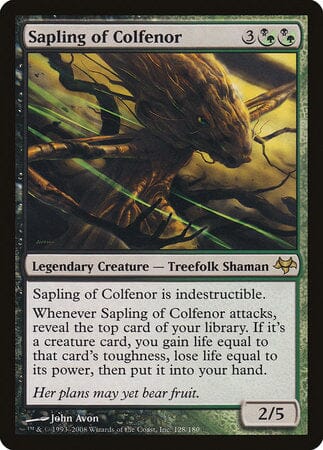 Sapling of Colfenor [Eventide] MTG Single Magic: The Gathering  | Multizone: Comics And Games