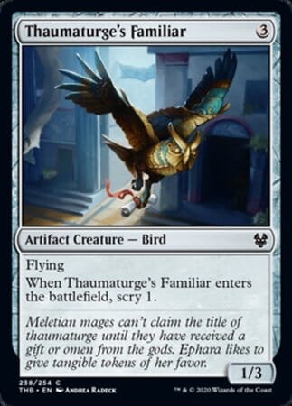 Thaumaturge's Familiar [Theros Beyond Death] MTG Single Magic: The Gathering  | Multizone: Comics And Games