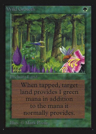 Wild Growth (CE) [Collectors’ Edition] MTG Single Magic: The Gathering  | Multizone: Comics And Games
