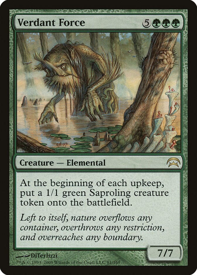 Verdant Force [Planechase] MTG Single Magic: The Gathering  | Multizone: Comics And Games