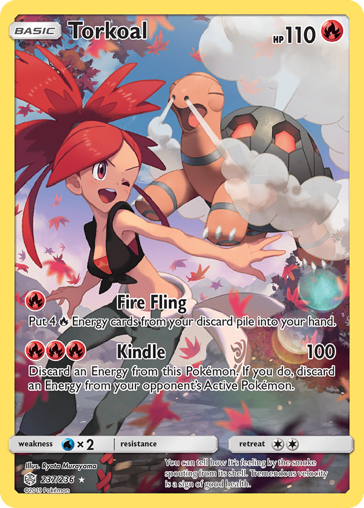 Torkoal (237/236) [Sun & Moon: Cosmic Eclipse] Pokemon Single Pokémon  | Multizone: Comics And Games