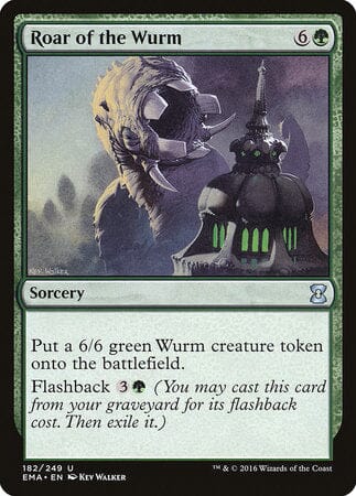 Roar of the Wurm [Eternal Masters] MTG Single Magic: The Gathering  | Multizone: Comics And Games