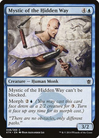 Mystic of the Hidden Way [Khans of Tarkir] MTG Single Magic: The Gathering  | Multizone: Comics And Games
