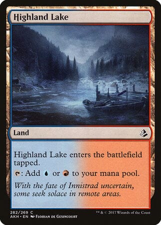 Highland Lake [Amonkhet] MTG Single Magic: The Gathering  | Multizone: Comics And Games
