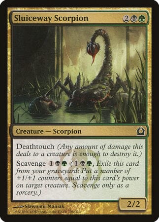 Sluiceway Scorpion [Return to Ravnica] MTG Single Magic: The Gathering  | Multizone: Comics And Games