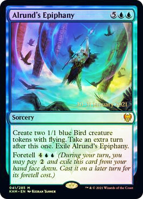 Alrund's Epiphany [Kaldheim Prerelease Promos] MTG Single Magic: The Gathering  | Multizone: Comics And Games