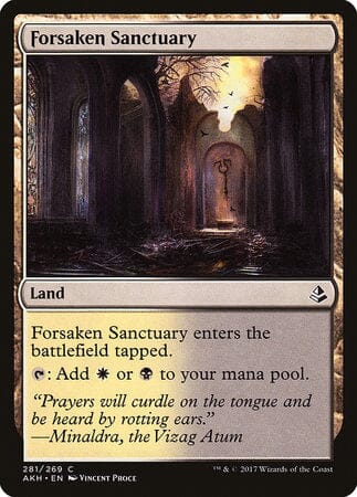 Forsaken Sanctuary [Amonkhet] MTG Single Magic: The Gathering  | Multizone: Comics And Games