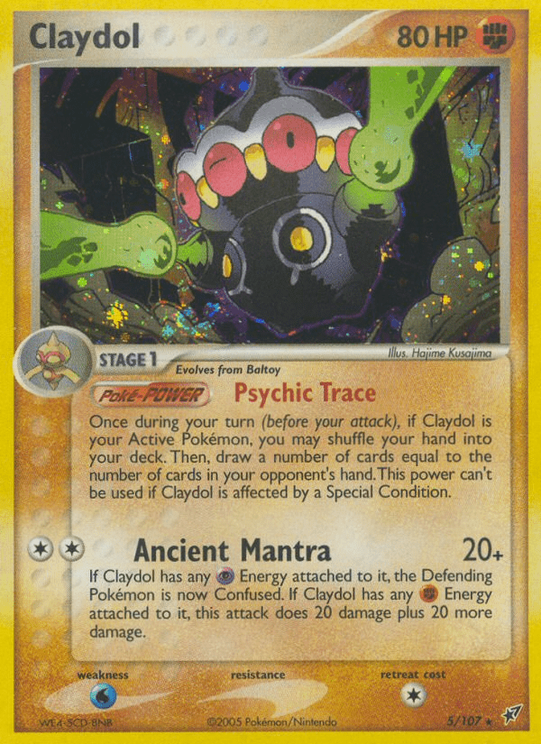 Claydol (5/107) [EX: Deoxys] Pokemon Single Pokémon  | Multizone: Comics And Games