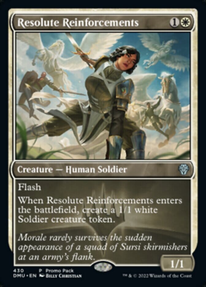 Resolute Reinforcements (Promo Pack) [Dominaria United] MTG Single Magic: The Gathering  | Multizone: Comics And Games