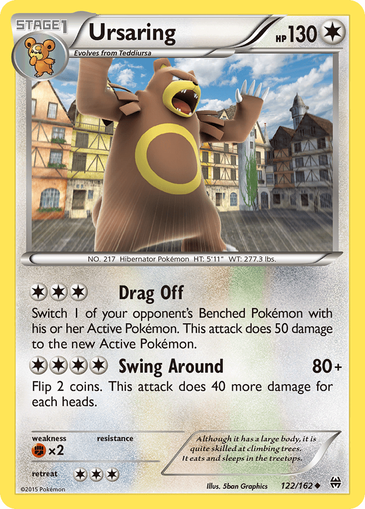 Ursaring (122/162) [XY: BREAKthrough] Pokemon Single Pokémon  | Multizone: Comics And Games