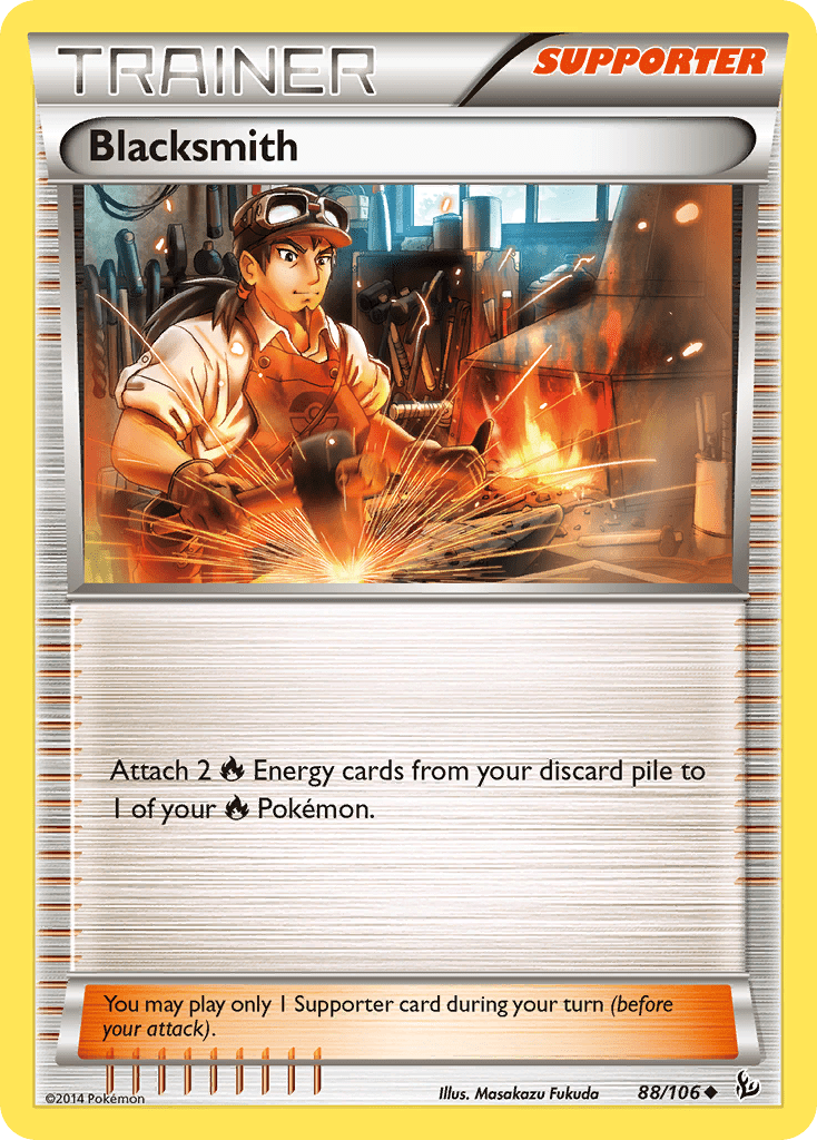 Blacksmith (88/106) [XY: Flashfire] Pokemon Single Pokémon  | Multizone: Comics And Games