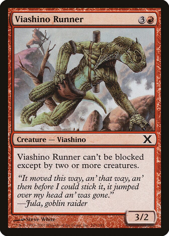 Viashino Runner [Tenth Edition] MTG Single Magic: The Gathering  | Multizone: Comics And Games