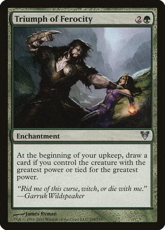 Triumph of Ferocity [Avacyn Restored] MTG Single Magic: The Gathering  | Multizone: Comics And Games