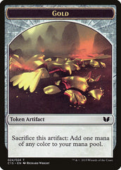 Gold // Knight (005) Double-Sided Token [Commander 2015 Tokens] MTG Single Magic: The Gathering  | Multizone: Comics And Games