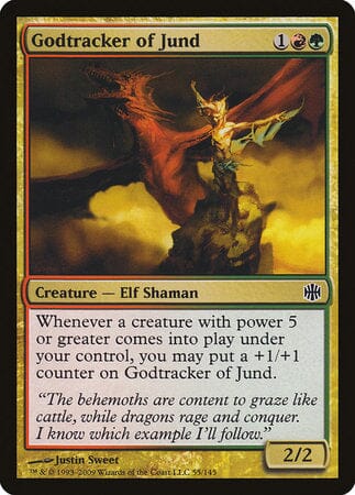 Godtracker of Jund [Alara Reborn] MTG Single Magic: The Gathering  | Multizone: Comics And Games
