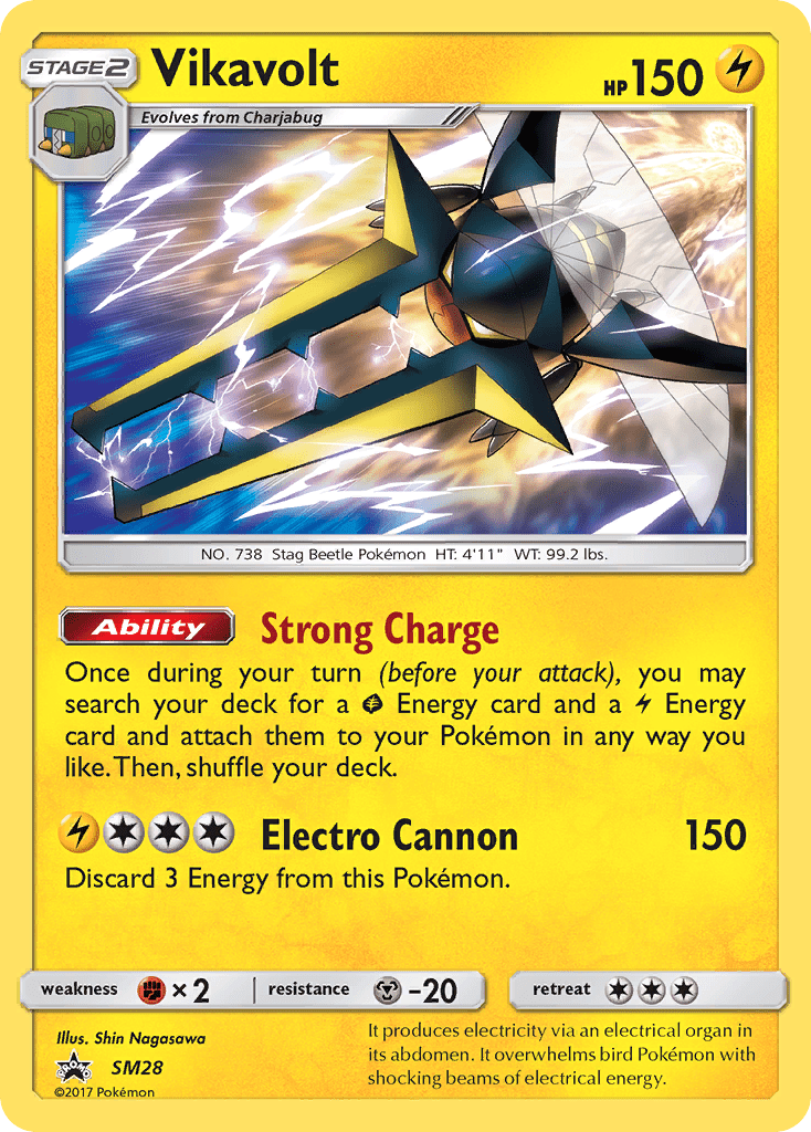 Vikavolt (SM28) [Sun & Moon: Black Star Promos] Pokemon Single Pokémon  | Multizone: Comics And Games