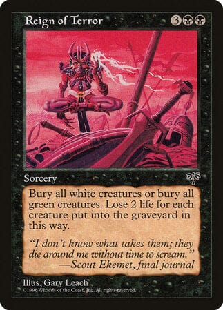 Reign of Terror [Mirage] MTG Single Magic: The Gathering  | Multizone: Comics And Games