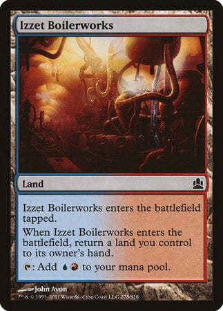 Izzet Boilerworks [Commander 2011] MTG Single Magic: The Gathering  | Multizone: Comics And Games