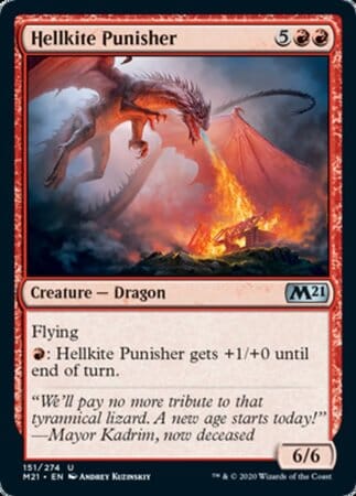 Hellkite Punisher [Core Set 2021] MTG Single Magic: The Gathering  | Multizone: Comics And Games