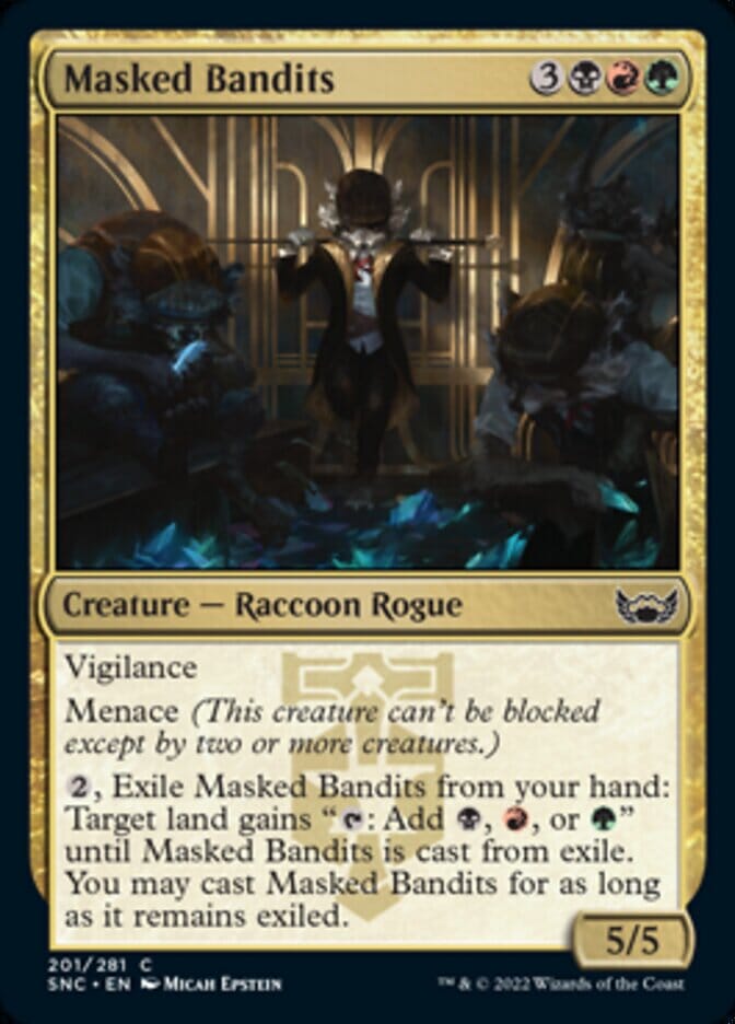 Masked Bandits [Streets of New Capenna] MTG Single Magic: The Gathering  | Multizone: Comics And Games