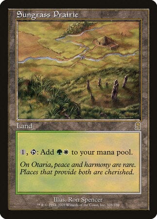 Sungrass Prairie [Odyssey] MTG Single Magic: The Gathering  | Multizone: Comics And Games