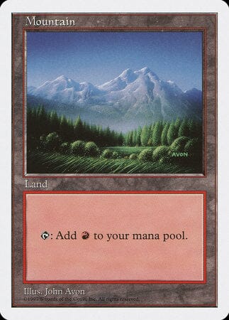 Mountain (431) [Fifth Edition] MTG Single Magic: The Gathering  | Multizone: Comics And Games