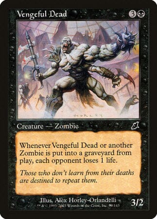 Vengeful Dead [Scourge] MTG Single Magic: The Gathering  | Multizone: Comics And Games