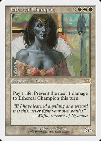 Ethereal Champion [Classic Sixth Edition] MTG Single Magic: The Gathering  | Multizone: Comics And Games