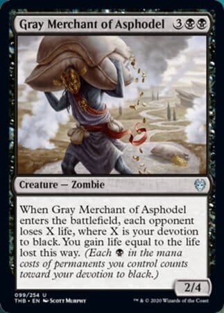 Gray Merchant of Asphodel [Theros Beyond Death] MTG Single Magic: The Gathering  | Multizone: Comics And Games