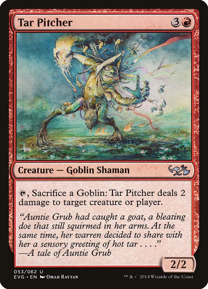 Tar Pitcher (Elves vs. Goblins) [Duel Decks Anthology] MTG Single Magic: The Gathering  | Multizone: Comics And Games