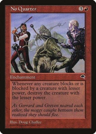 No Quarter [Tempest] MTG Single Magic: The Gathering  | Multizone: Comics And Games