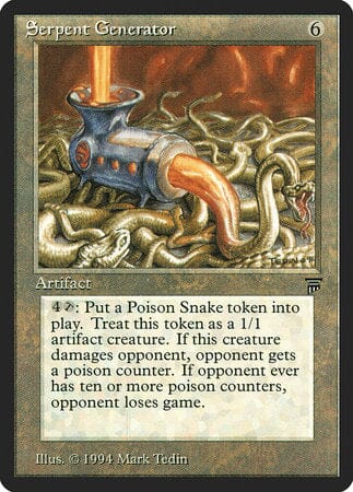Serpent Generator [Legends] MTG Single Magic: The Gathering  | Multizone: Comics And Games