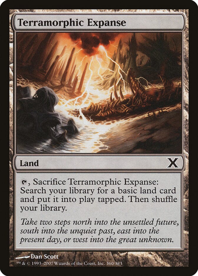 Terramorphic Expanse [Tenth Edition] MTG Single Magic: The Gathering  | Multizone: Comics And Games