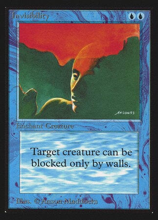 Invisibility (IE) [Intl. Collectors’ Edition] MTG Single Magic: The Gathering  | Multizone: Comics And Games